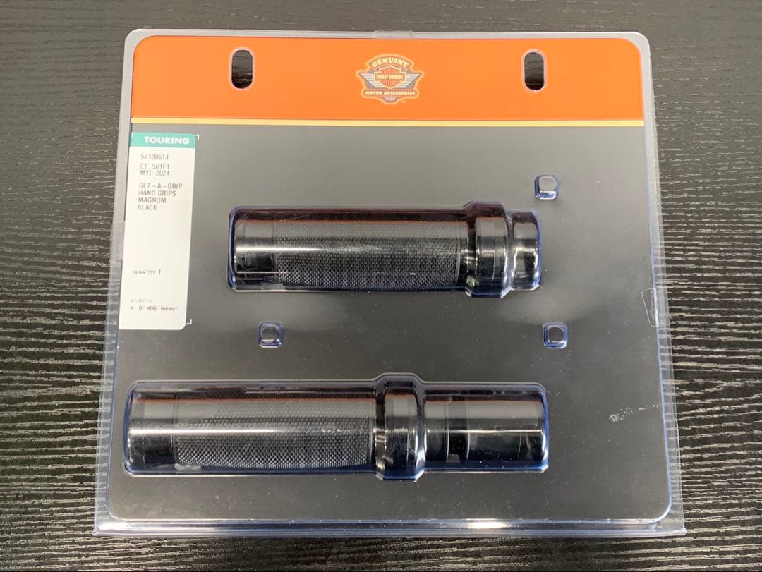 ハーレー純正□ウィリーG.・スカル・コレクション・ハンドグリップ