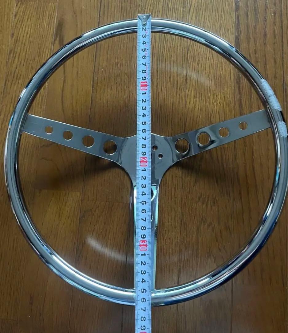 グラントステアリング メッキ アメ車 ホットロッド カスタムカー