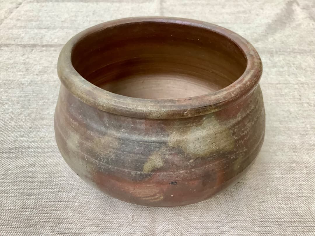 茶道具 備前焼 灰器 分銅の陶印あり 金重陶陽 - メルカリ