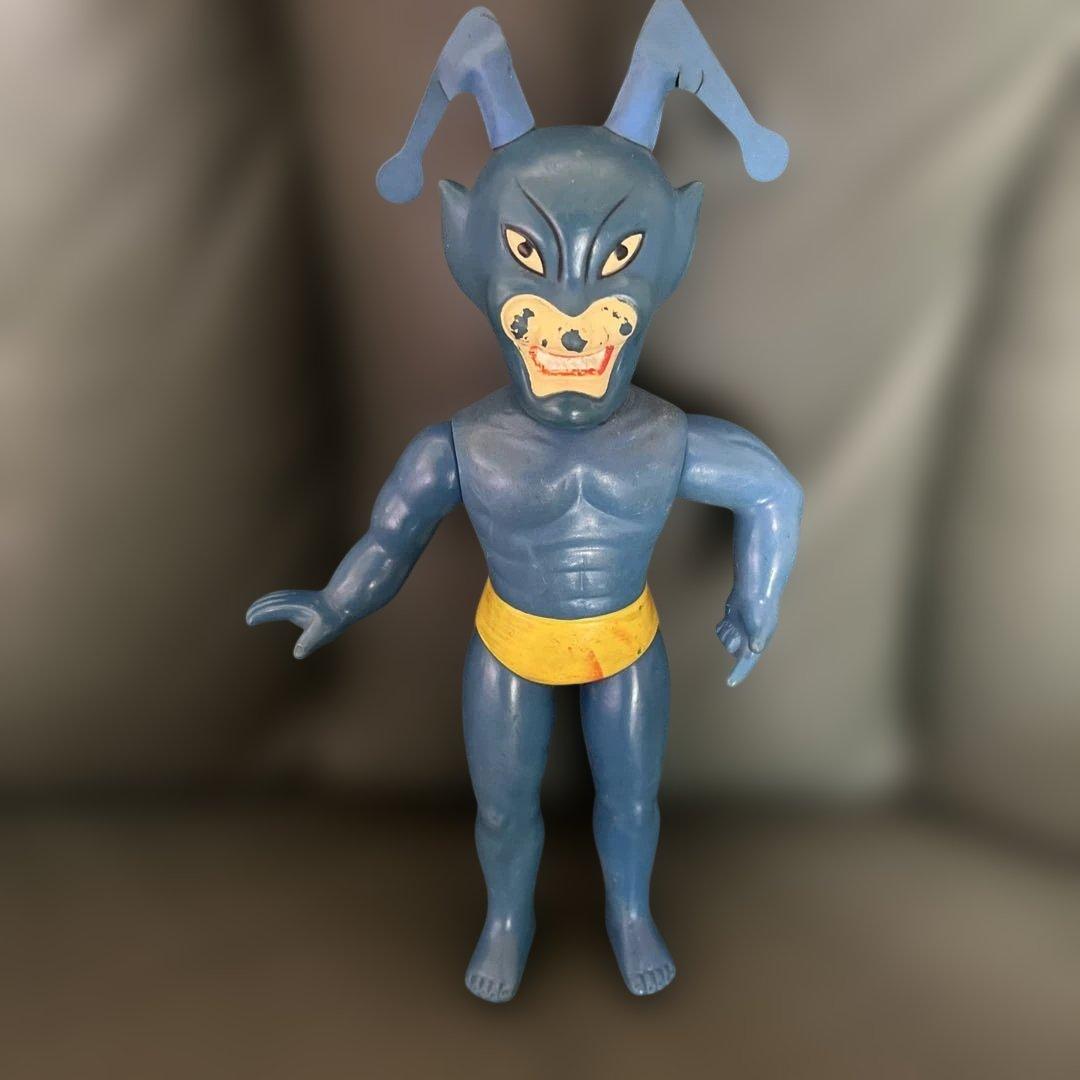 タイガーマスク　ザ・キングサタン　当時物　スタンダード　中嶋製作所 さ*ら様 中嶋製作所製 タイガーマスク キングサタン ソフビ フィギュア