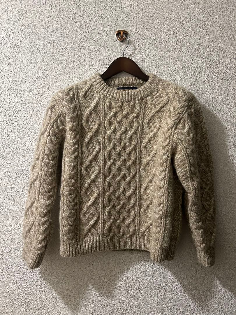 toku　PHERROW’S ☆ フィッシャーマンケーブルセーター　メンズ 楽天市場】PHERROW'S フェローズ ニット ケーブル編 ハンドニット 23W