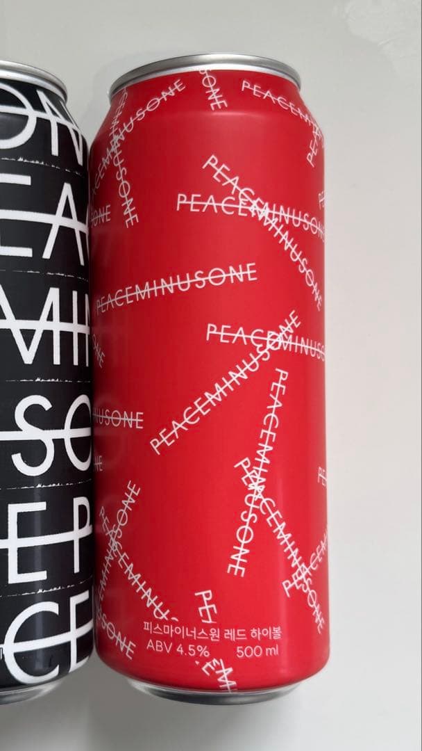 PEACEMINUSONE G-DRAGON ハイボール レッド CU 韓国限定 - メルカリ