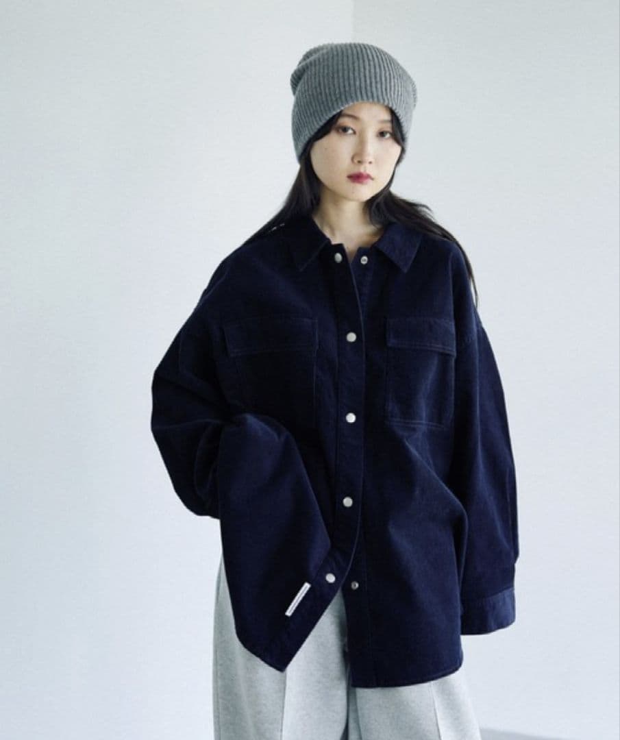 【今季新品★人気完売】レプシィム コーデュロイBIGシャツ 楽天市場】(W)コーデュロイBIGSH LEPSIM レプシィム トップス シャツ