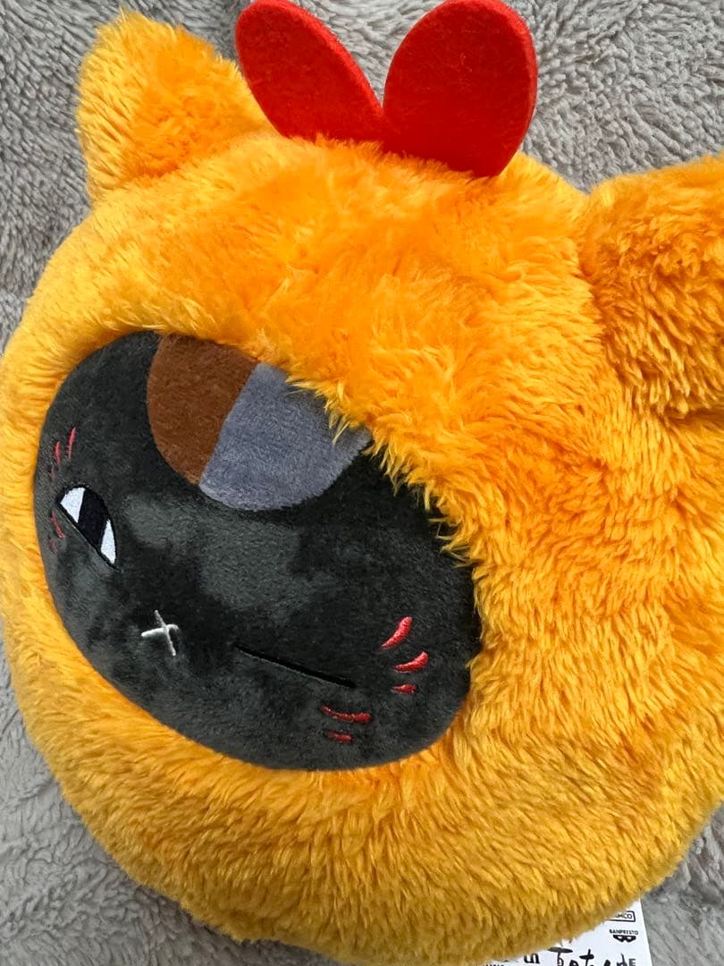 夏目友人帳 もふぐっとぬいぐるみ 黒ニャンコ先生 エビフライ大好き 15