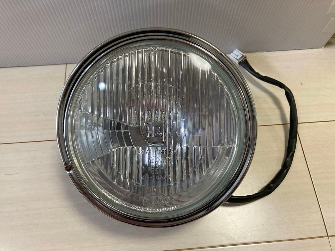 ビューエル S1 ヘッドライト　純正　ヘラ製　H4 BUELL S1 Lightning -since 1996- - バイクの系譜