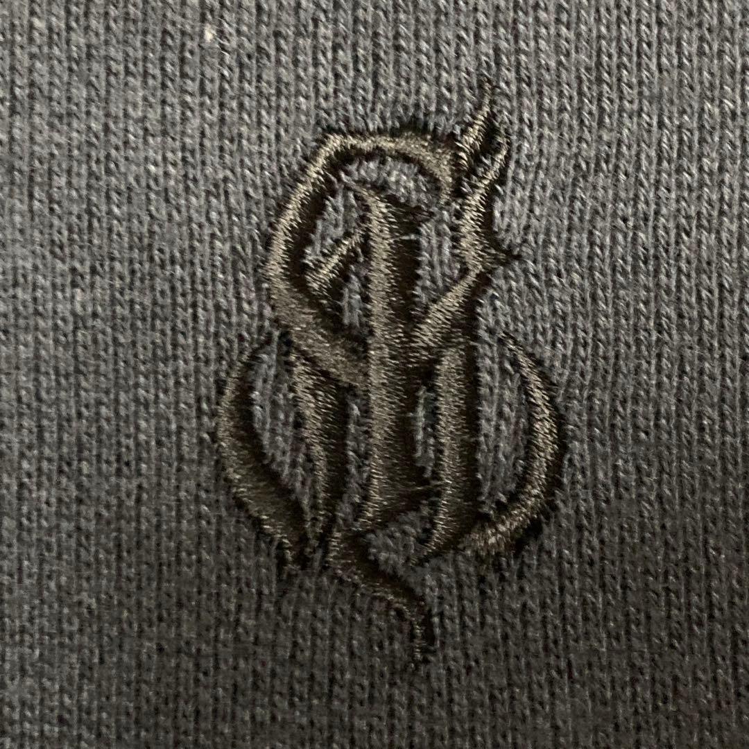 新品 CALEE 23AW ハーフジップスウェット L Charcoal