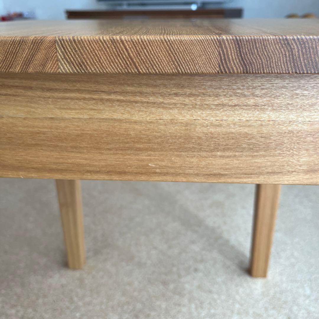 無印良品 タモ材 ベッドサイドテーブル 廃盤品 - メルカリ