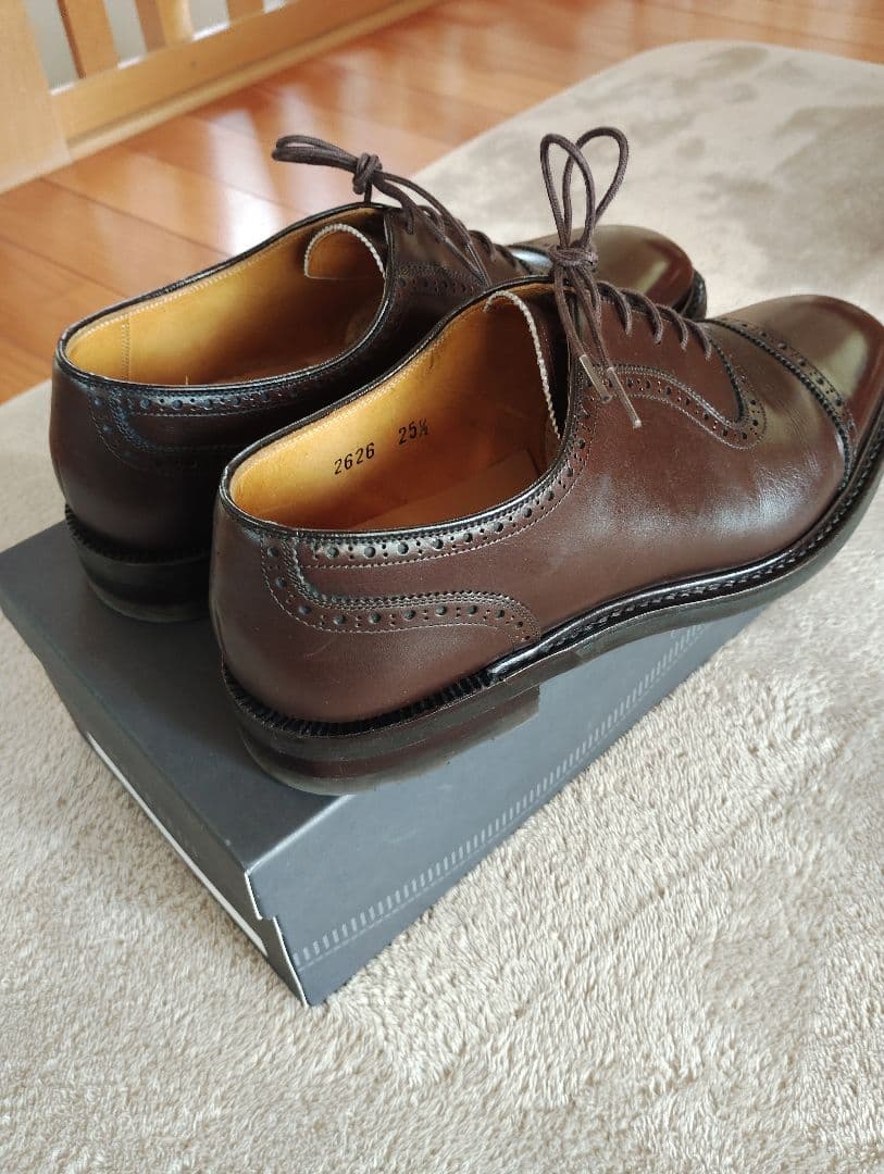 SCOTCH GRAIN スコッチグレイン ブラウン 25.5EEE