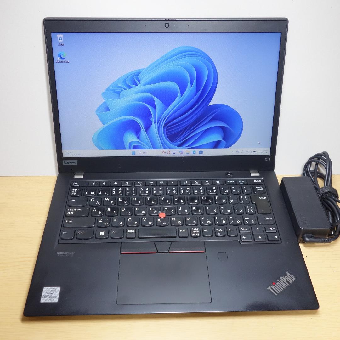 ThinkPad X13◇Core i5-10310U/256G/8G/電池長持