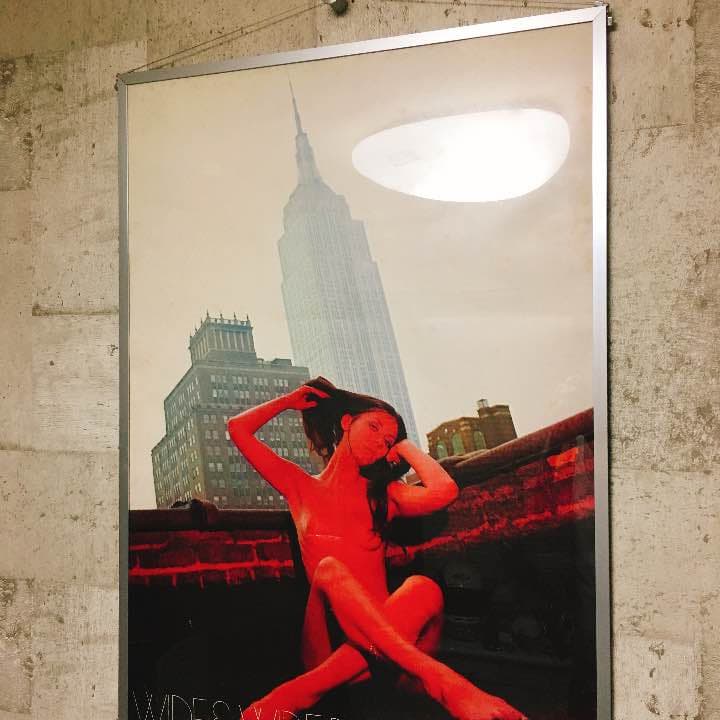 激レア 加納典明 NY ヴィンテージポスター