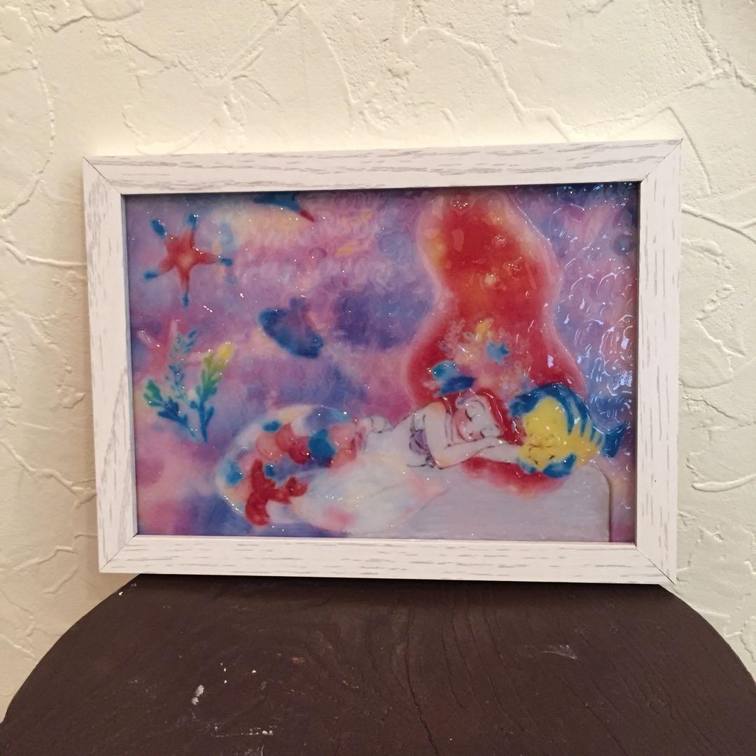 アクリル画？ 安徳義洋 肉筆 大版色紙絵