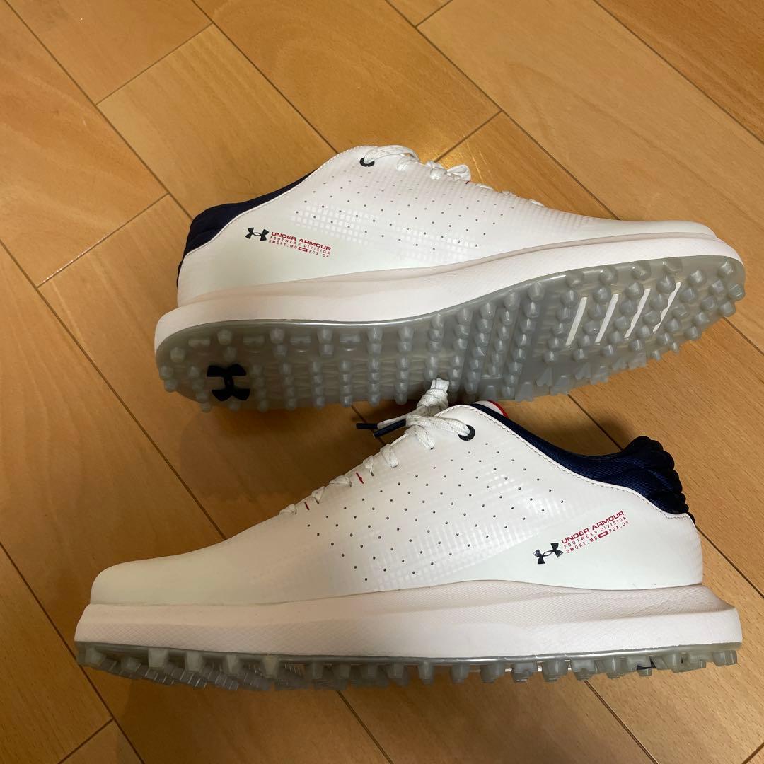 【新品】アンダーアーマー スポーツ スパイクレス ゴルフシューズ 27.5cm
