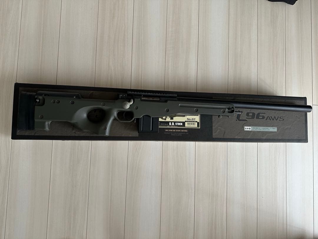 TOKYO MARUI 東京マルイ L96 AWS 東京マルイ L96 AWS ボルトアクションエアーライフル ブラック