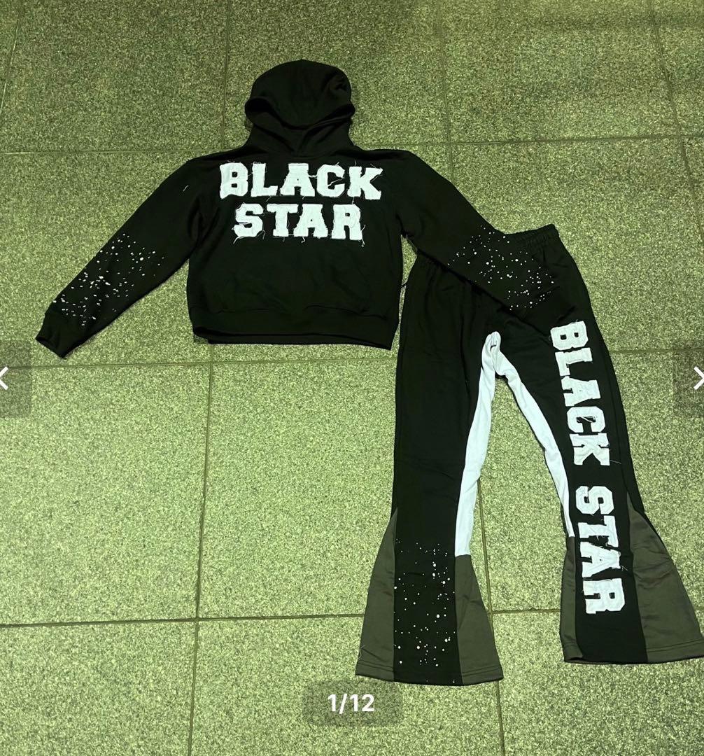 BLACK STAR パーカーのみ BLACK TOUR 2022 パーカー（チェンジングリボン付き） – ブラック