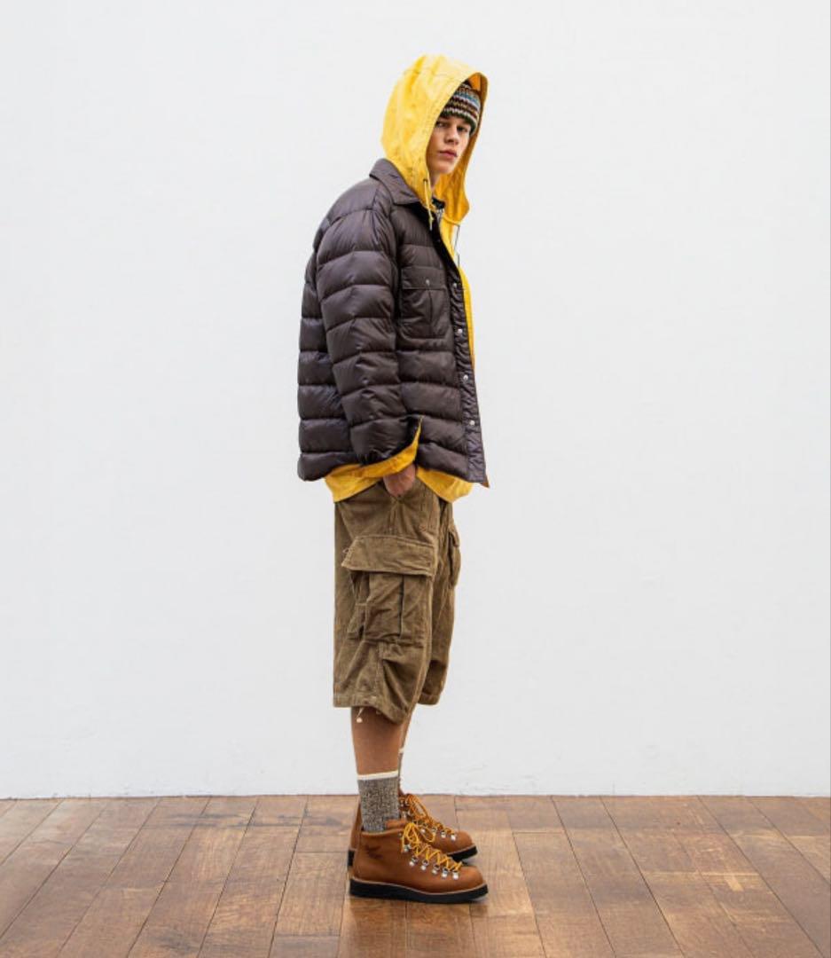 beams plus シェラデザイン 別注ダウンシャツ 現行品 2回着用 - メルカリ