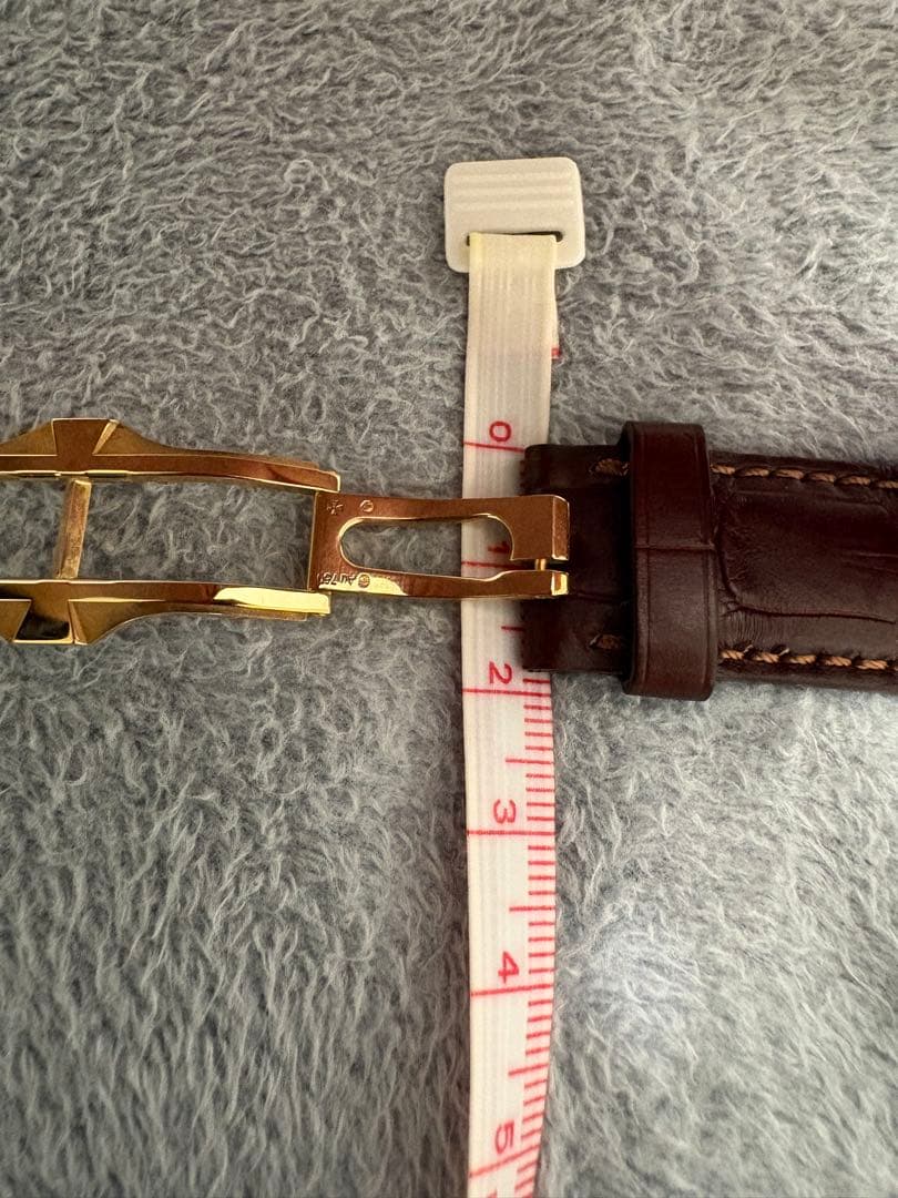 希少】ヴァシュロンコンスタンタン ピンクゴールドDバックル（レザー