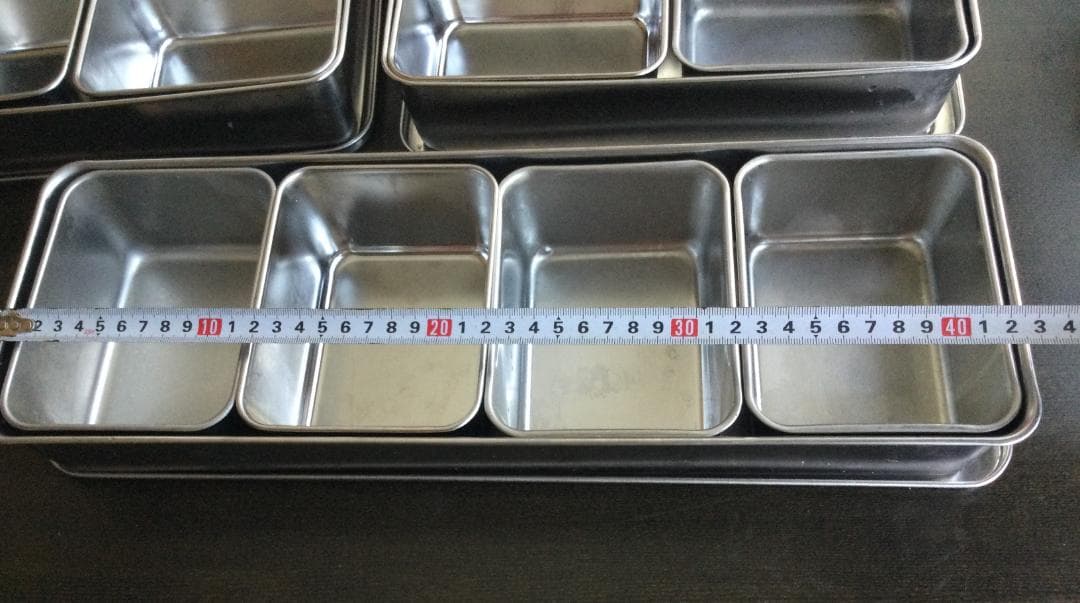 調味料薬味入れ 4ヶ入長 1台/6ヶ入長 2台