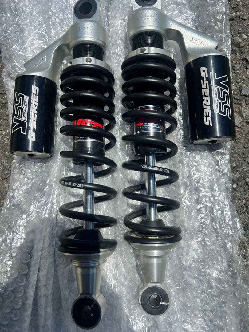 YSS サスペンション cb400sf 用 YSS PRO-X リアサスペンション 310mm クローム/ブラック DIO ZX