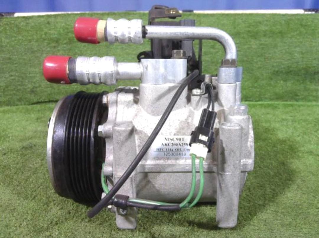 キャンター　エアコンコンプレッサー　MSC90T AKC200A258 動作品 Amazon | AC エアコン コンプレッサー、三菱ふそう キャンター
