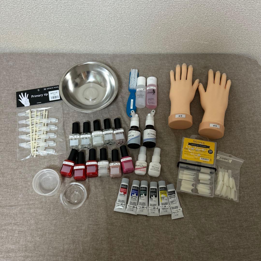 ネイリスト検定2級.3級セット ネイル用品 - メルカリ