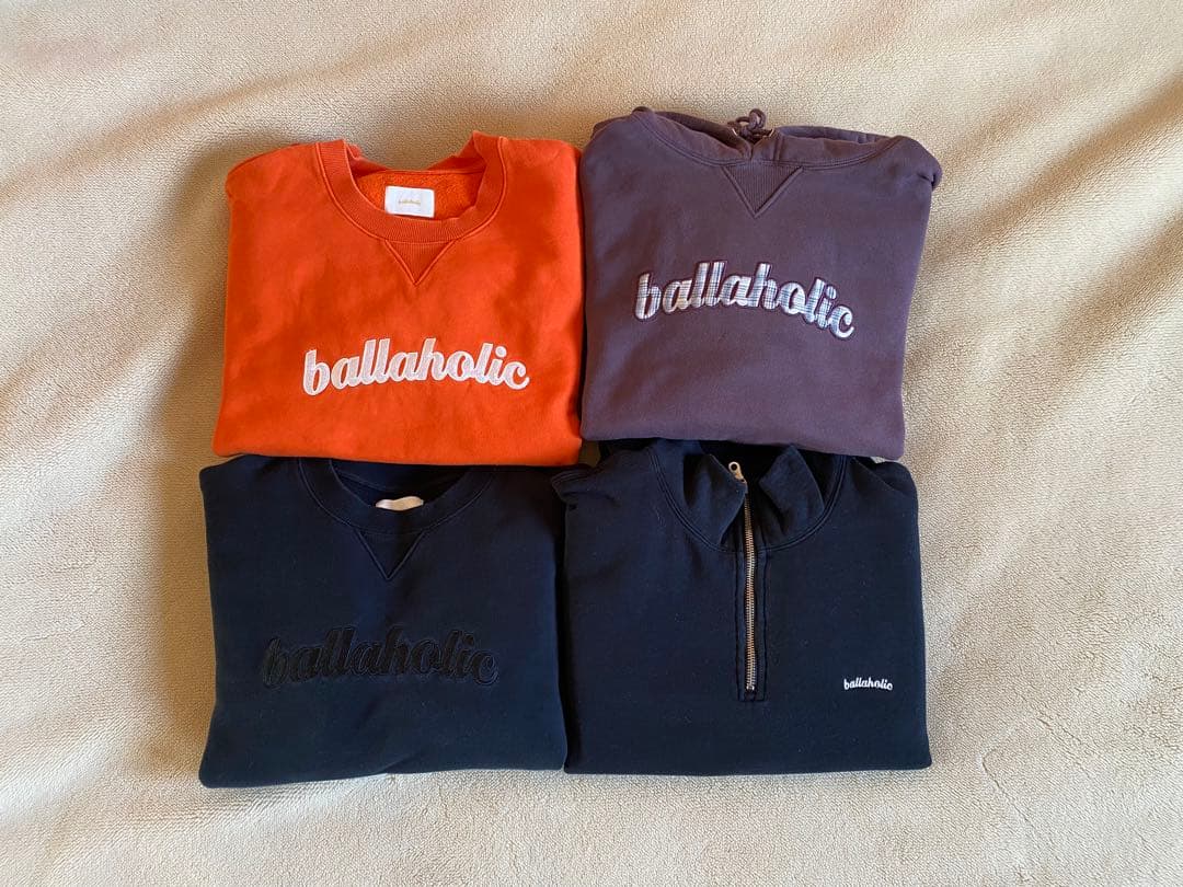 ballaholic 長袖スウェット 4点セット ballaholicから新作スウェットセットアップが10月31日(土)登場