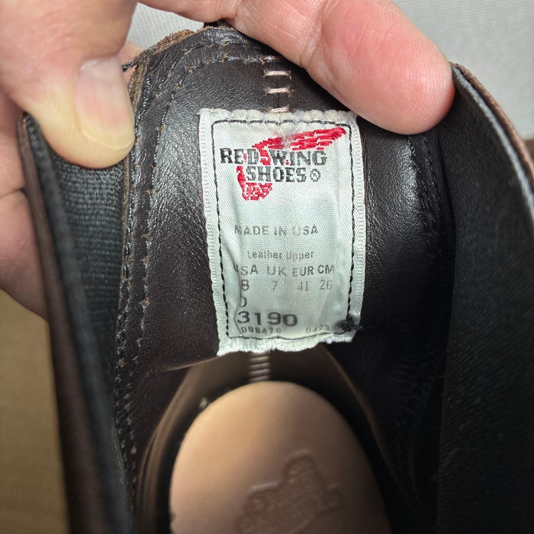 レッドウイング　サイドゴア　クラシックチェルシー　アンバーハーネス　26.0cm