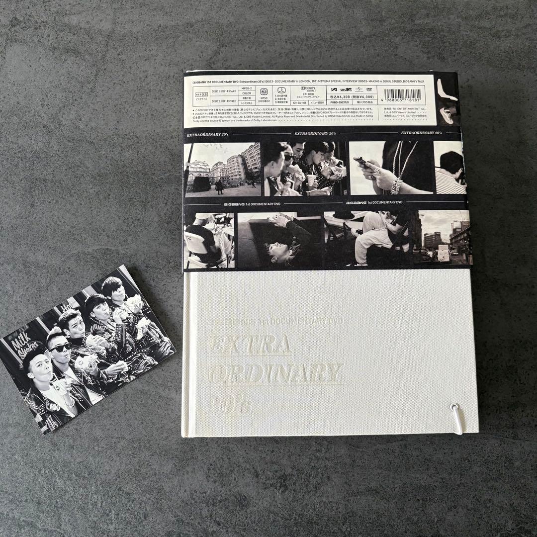 BIGBANG EXTRA ORDINARY 20's 写真集+2DVD - メルカリ