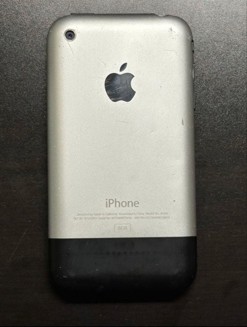 希少 初代 Apple iPhone 2G 第一世代 A1203 国内未発売 - メルカリ