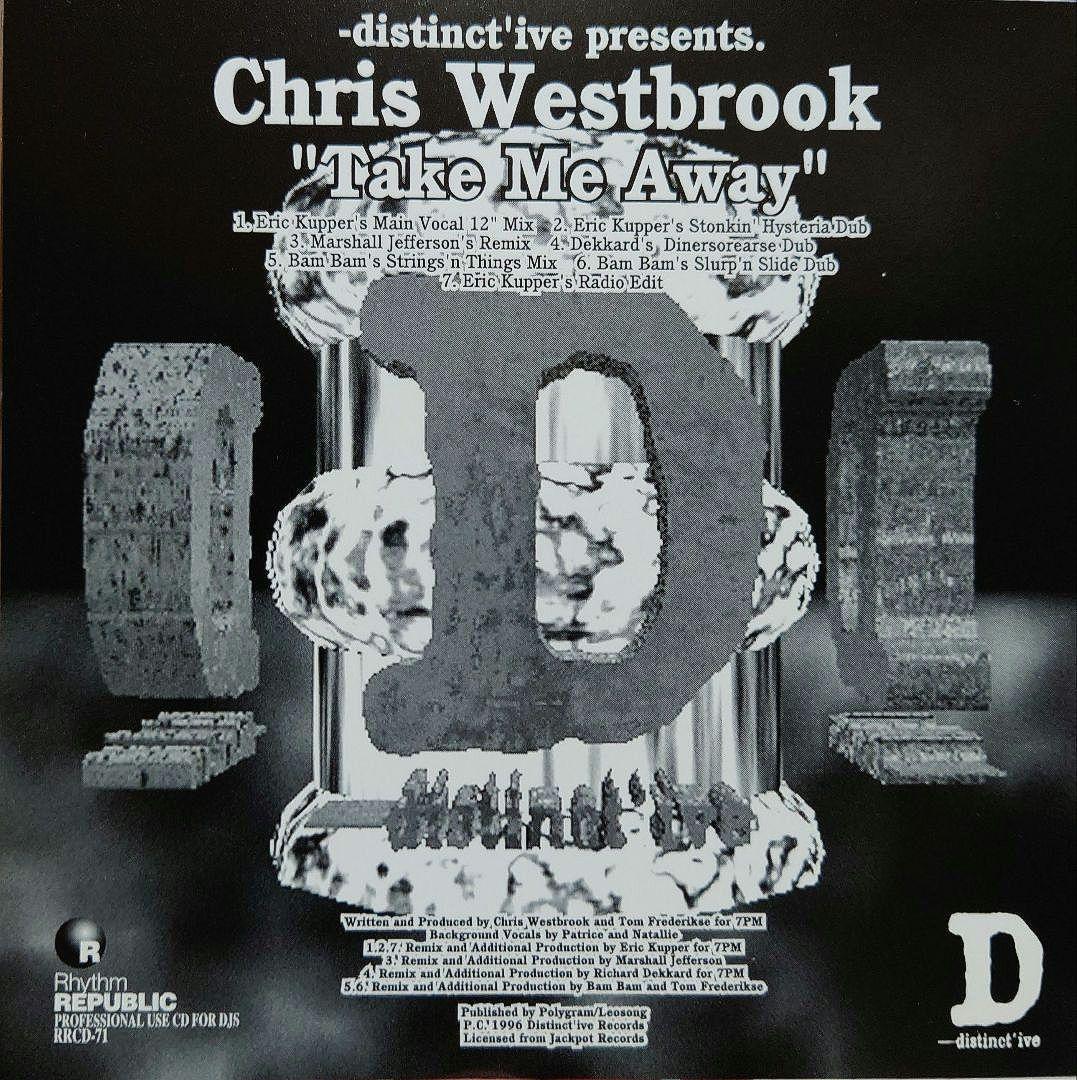 【超レア盤】Chris Westbrook – Take Me Away 超レア盤】Chris Westbrook – Take Me Away Take Me Away - YouTube