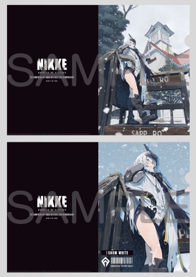 NIKKE スノーホワイトセット タペストリー クリアファイル ジオラマ