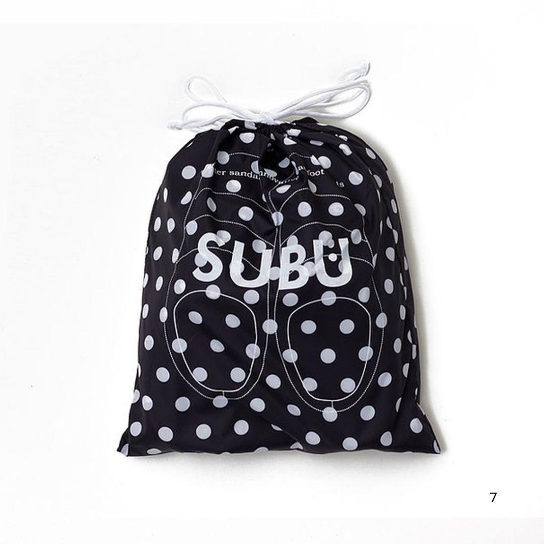 【IVE レイ着用】SUBU ドット柄スリッパ 24~25.5cm サイズ１