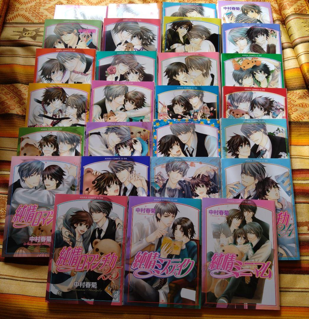 最新刊30巻追加！中村春菊 純愛ロマンチカ 世界一初恋 DVD 小冊子付き