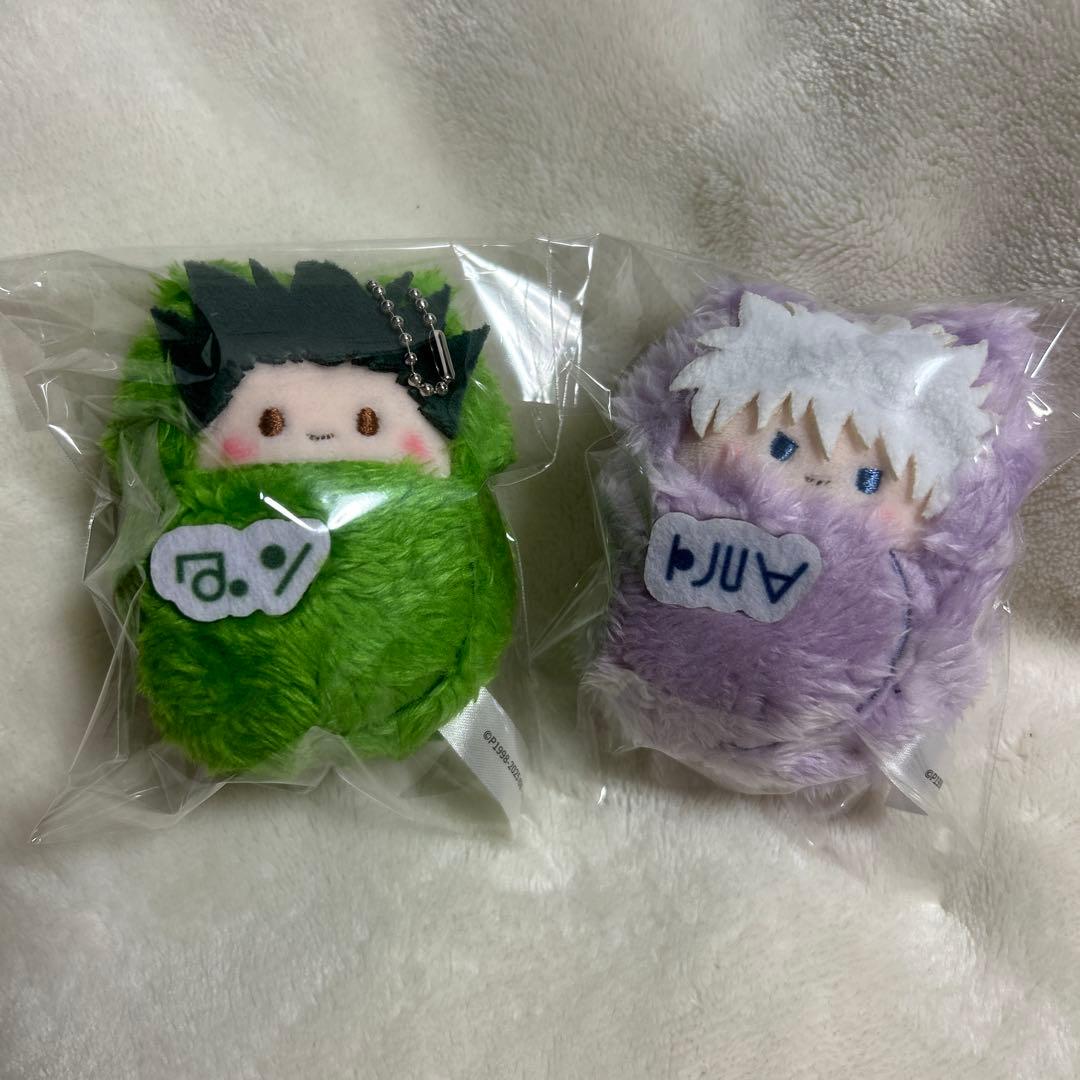 HUNTER×HUNTER 中国限定 くるみたぴぬい キルア ゴン - メルカリ