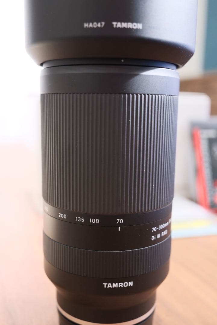 タムロン　70 - 300 mm F4.5-6.3 Di Ⅲ RXD