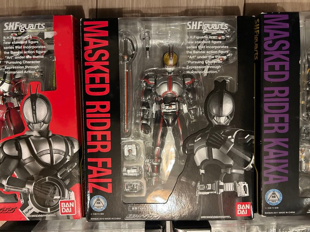 S.H.Figuarts フィギュアーツ　仮面ライダーファイズ　5点セット