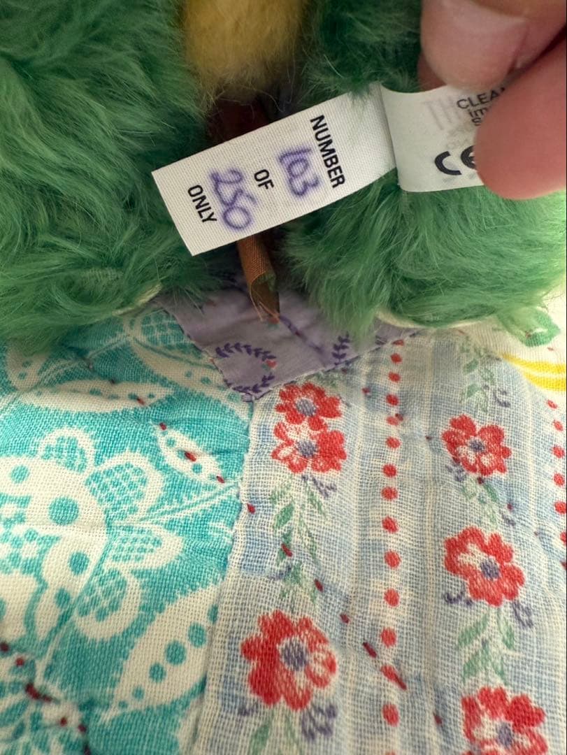 Merrythought メリーソート社 チーキー青りんご250体限定103 - メルカリ