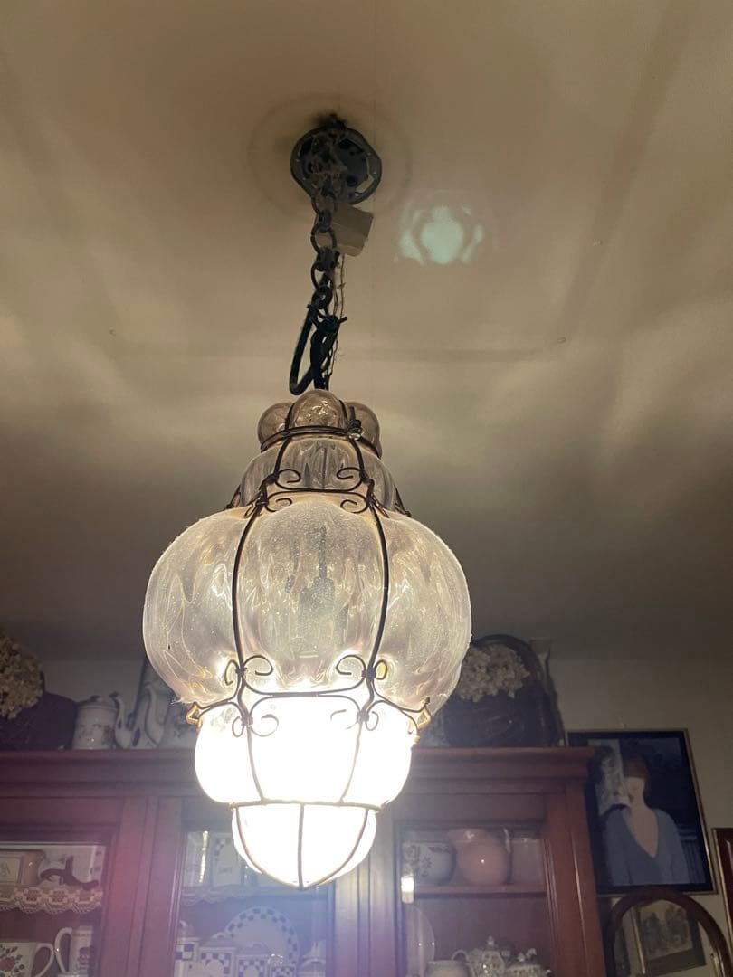 Takashi様専用ですムラーノ ガラス ペンダントライト ランプ シェード