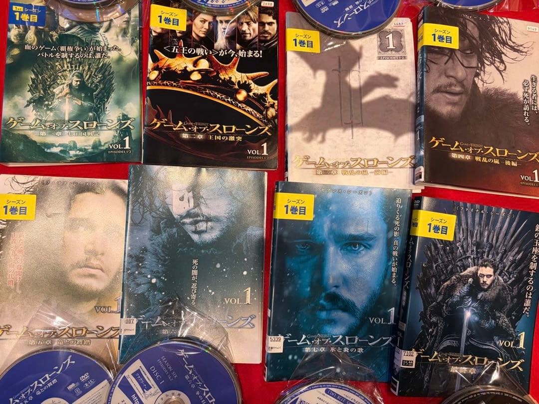 ゲーム・オブ・スローンズ 全40巻dvdセット 楽天ブックス: ゲーム・オブ・スローンズ 第一章:七王国戦記 DVDセット