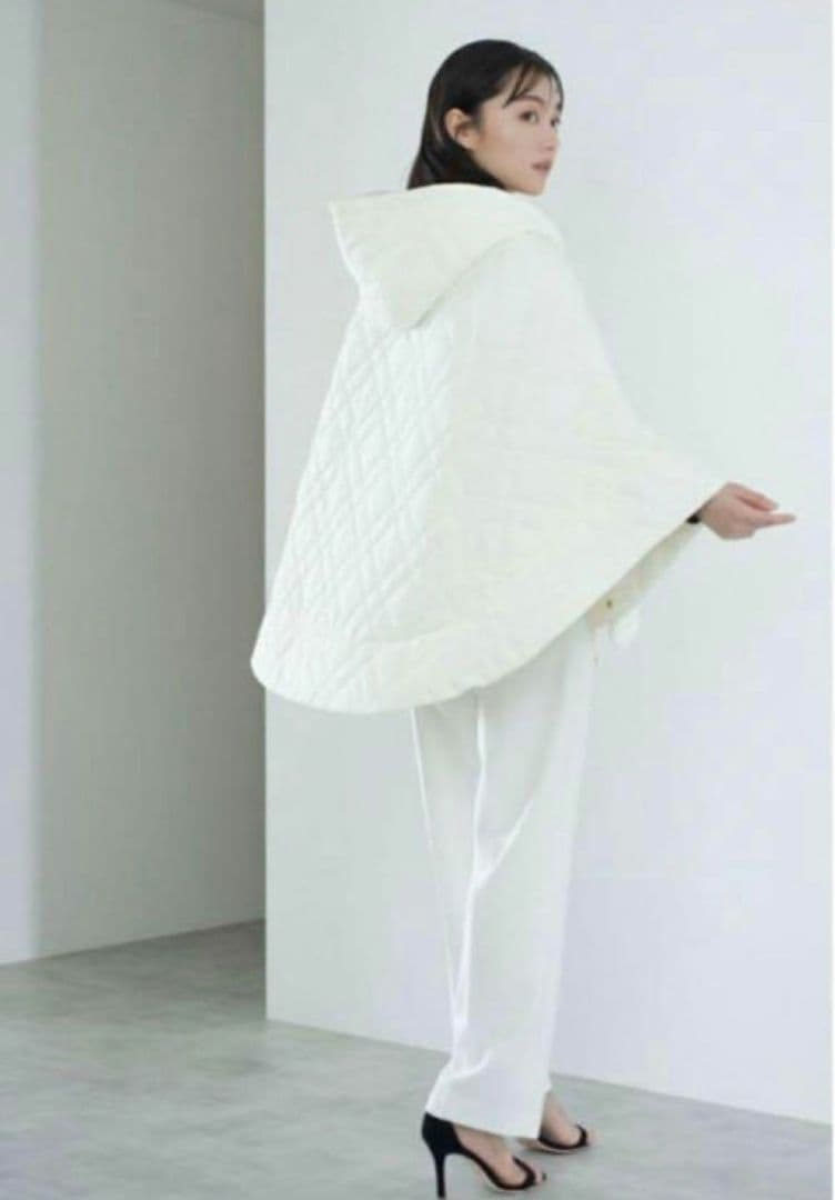 新品タグ付き 】maison de Dolce. キルティングポンチョ - メルカリ