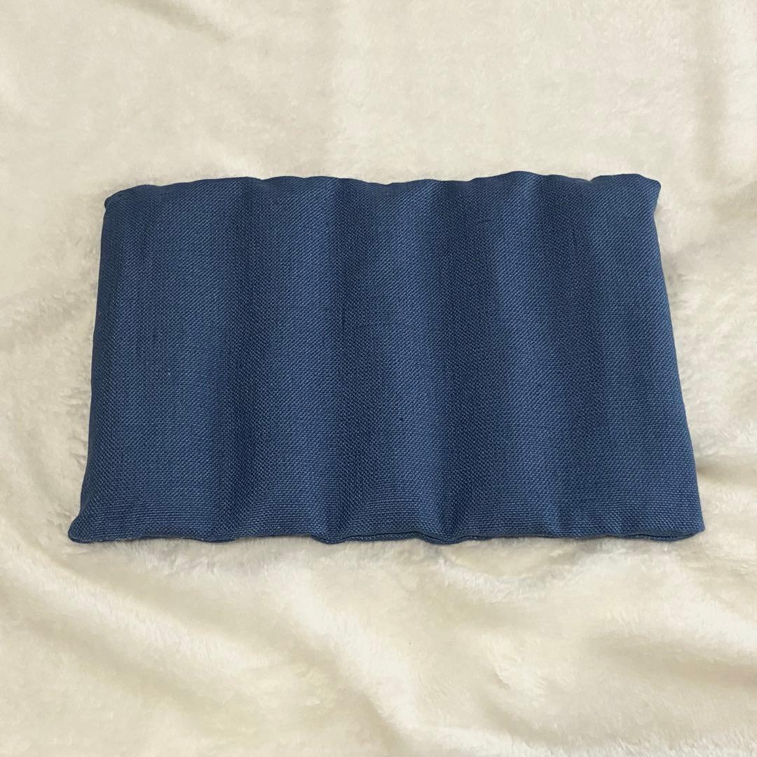 強い波動のソマチッド砂をブレンドしたパラワンサンド砂枕　(藍色)