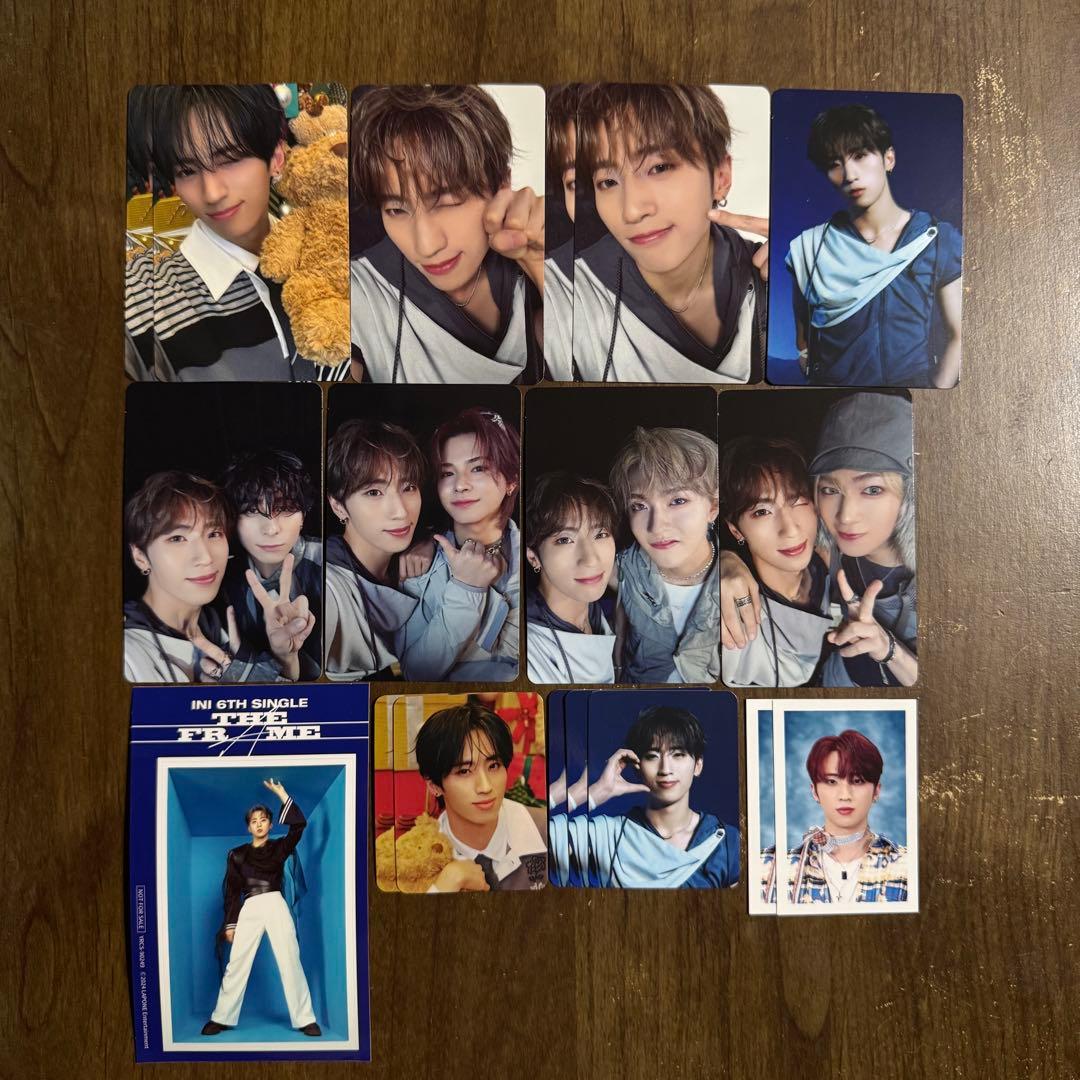 INI 許豊凡 トレカ ミニトレカ ステッカー IDフォト ケミ ユニット