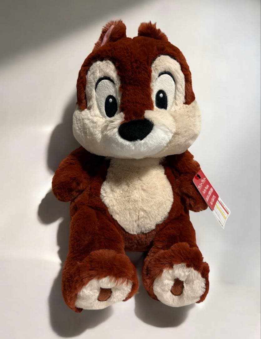 ディズニーリゾート フラッフィープラッシー チップ ぬいぐるみ チップ