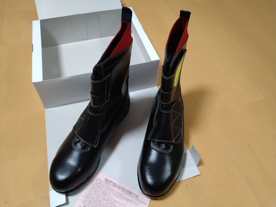 ノサックス アスファルト舗装工事用安全靴 黒/赤 29.0cm