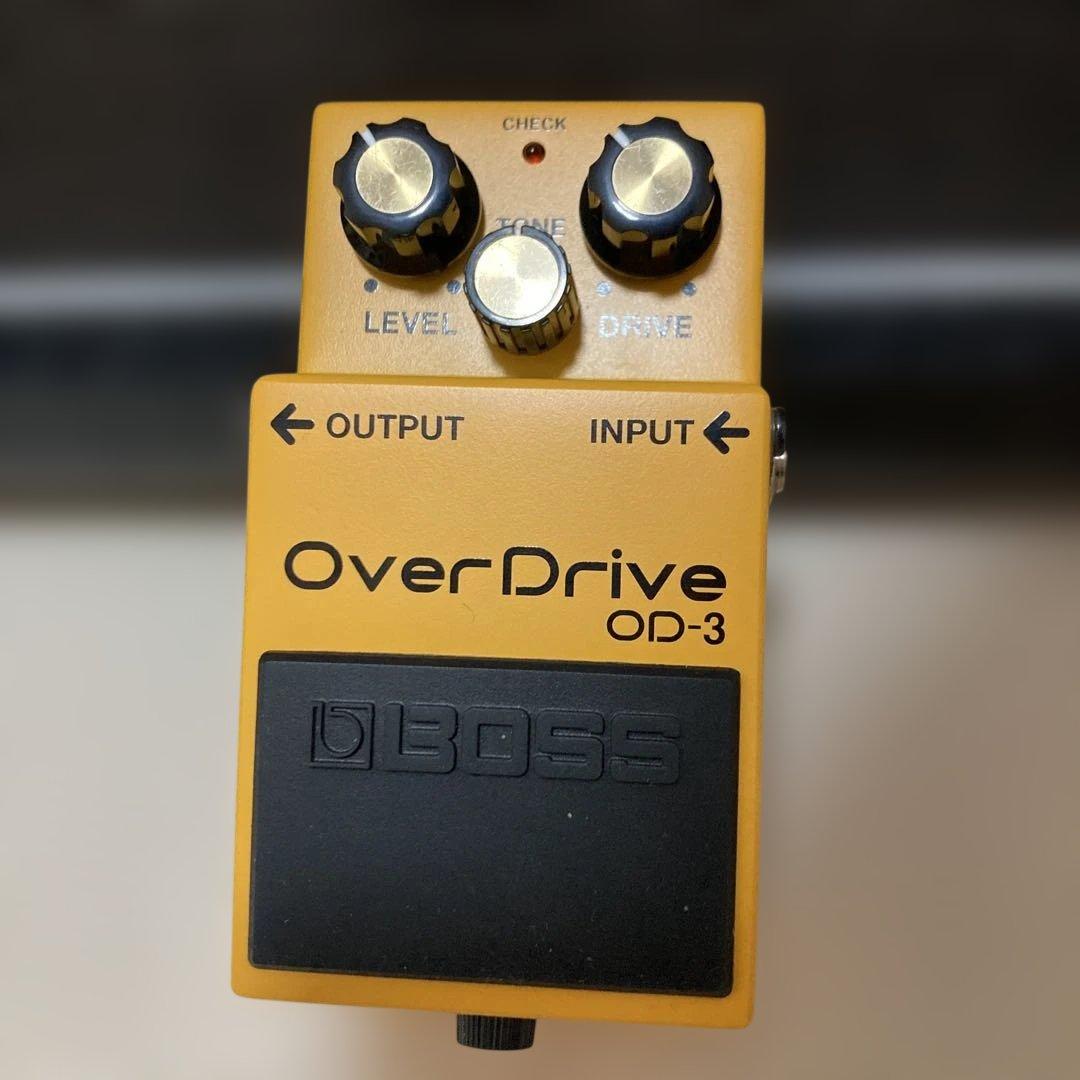 美品 BOSS OverDrive OD-3 ギターエフェクター - メルカリ