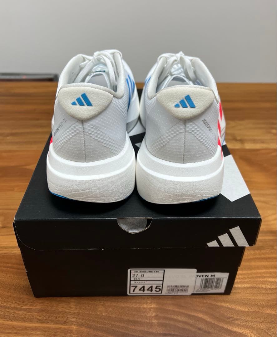 adidas adizero evo SL【27.0cm】　ランニングシューズ