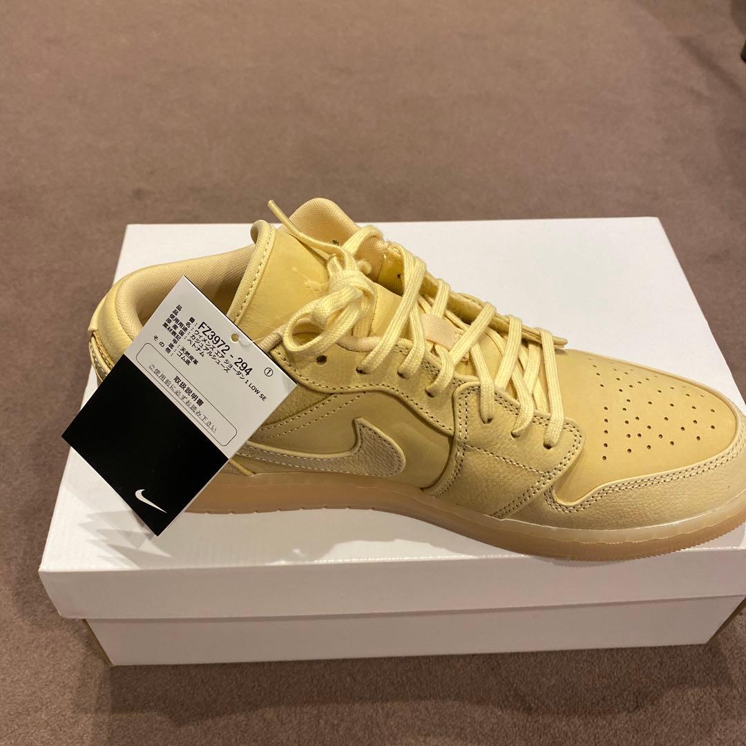 エアジョーダン 1 low SE バニラ 28.5cm