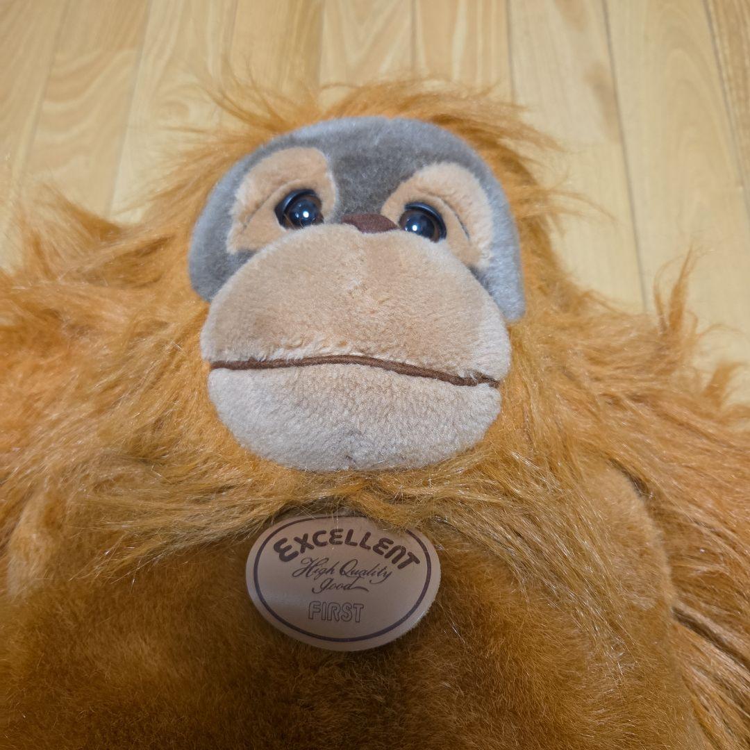 EXCELLENT オランウータン ぬいぐるみ エクセレントファースト タグ付き