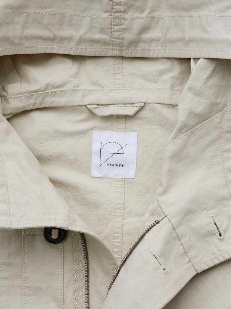crewre ピーチスキンモッズコート ecru サイズ1 - メルカリ