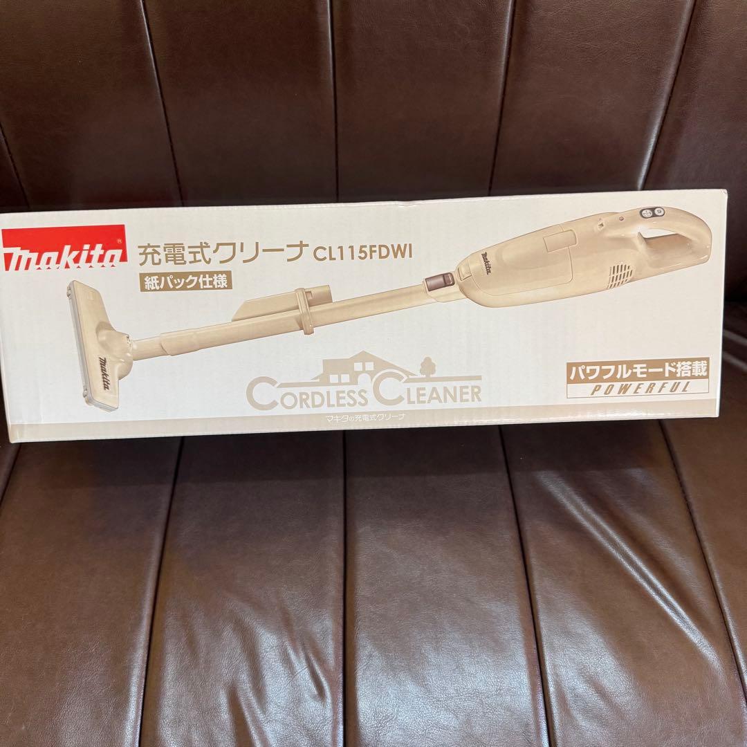 nina様新品Makita コードレスクリーナー CL115FDWI 楽天市場】マキタ 掃除機 充電式 クリーナー CL115FDW 10.8V 2.0Ah