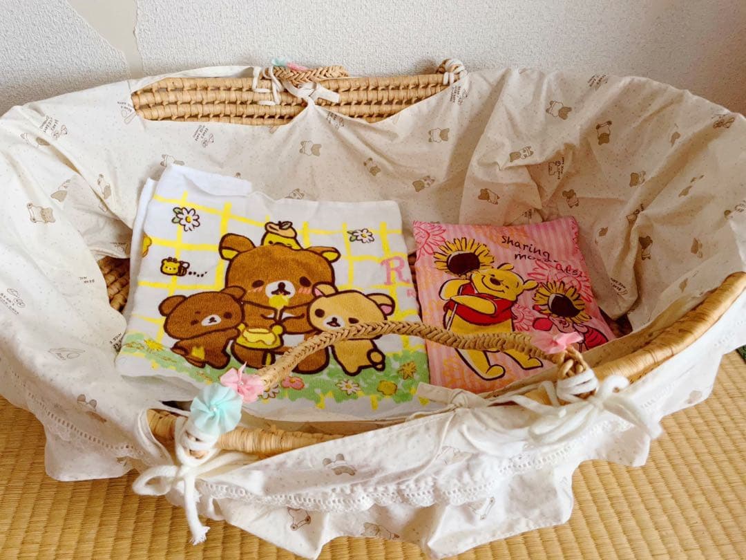 コンパクトベビーベッド メッシュサイド付き 3/18まで限定